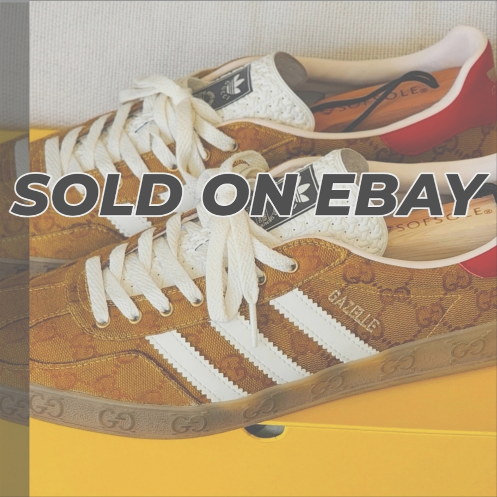 Gucci X Adidas Gazelle GG Monogram Sneaker